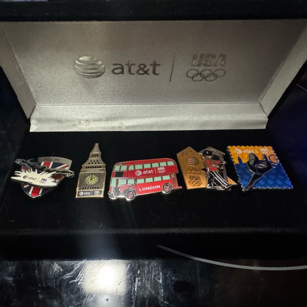 Olympic Pins Set Of 5 2012 London Olympic Pins